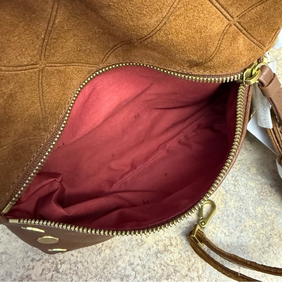 NWT Hammitt Dillon Small Chocolate Diamond Suede purse - Picture 9 of 9